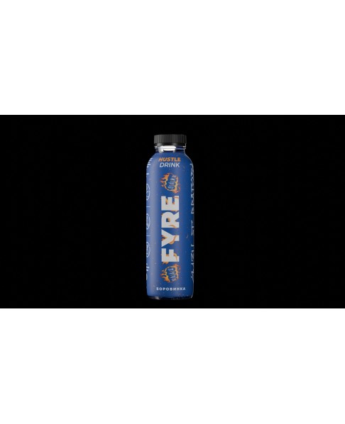 FYRE спортна напитка боровинка 500мл FYRE hustle drink blueberry